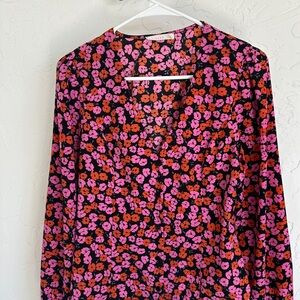 Boutique Floral Long Sleeve Blouse
